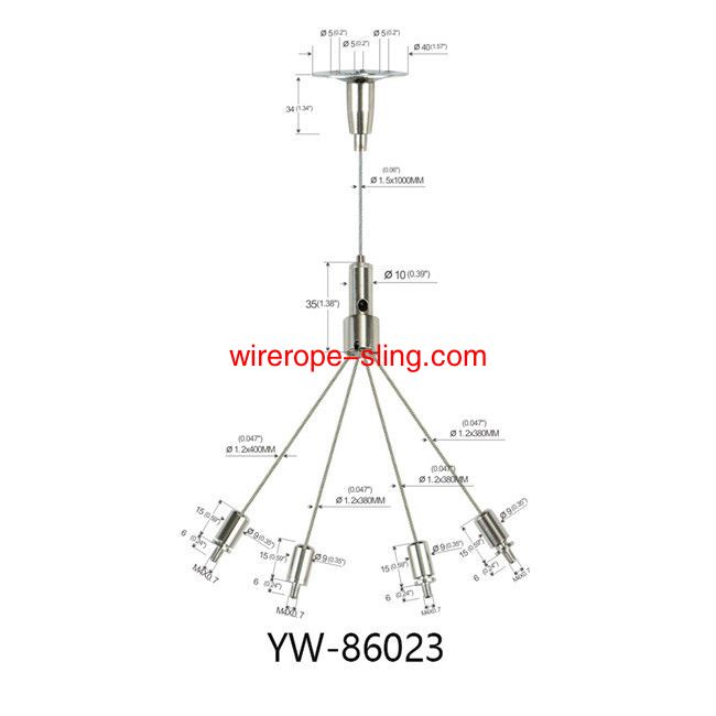 Άρτ Wire Handing Kits Four Legs Wick Clip Brass Plated Nickel 1.5mm Dia YW86023